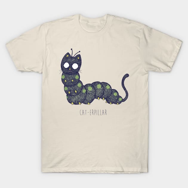 Cat-erpillar T-Shirt by djrbennett